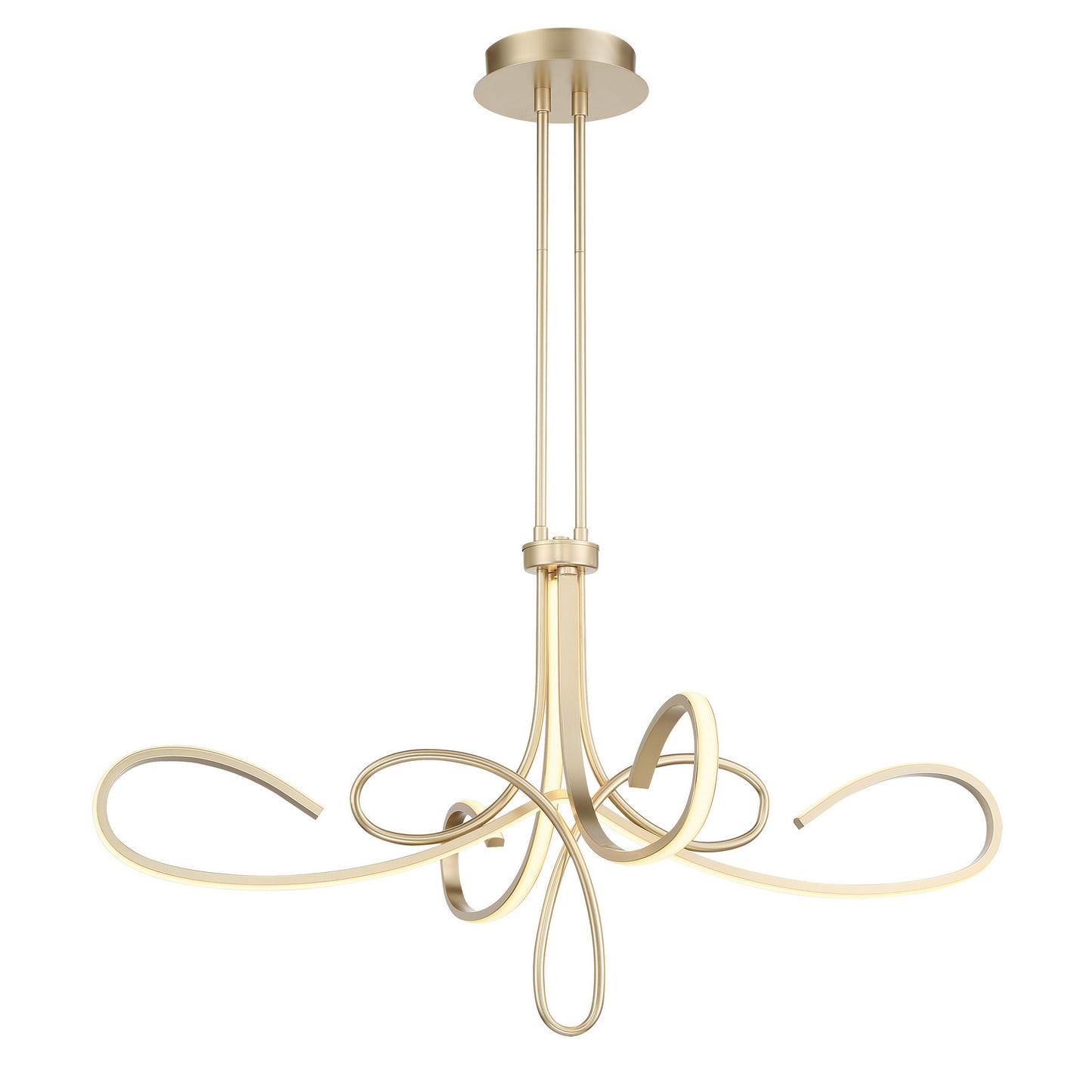 George Kovacs - P5437-697-L - LED Chandelier - Astor by Robin Baron - Soft Gold