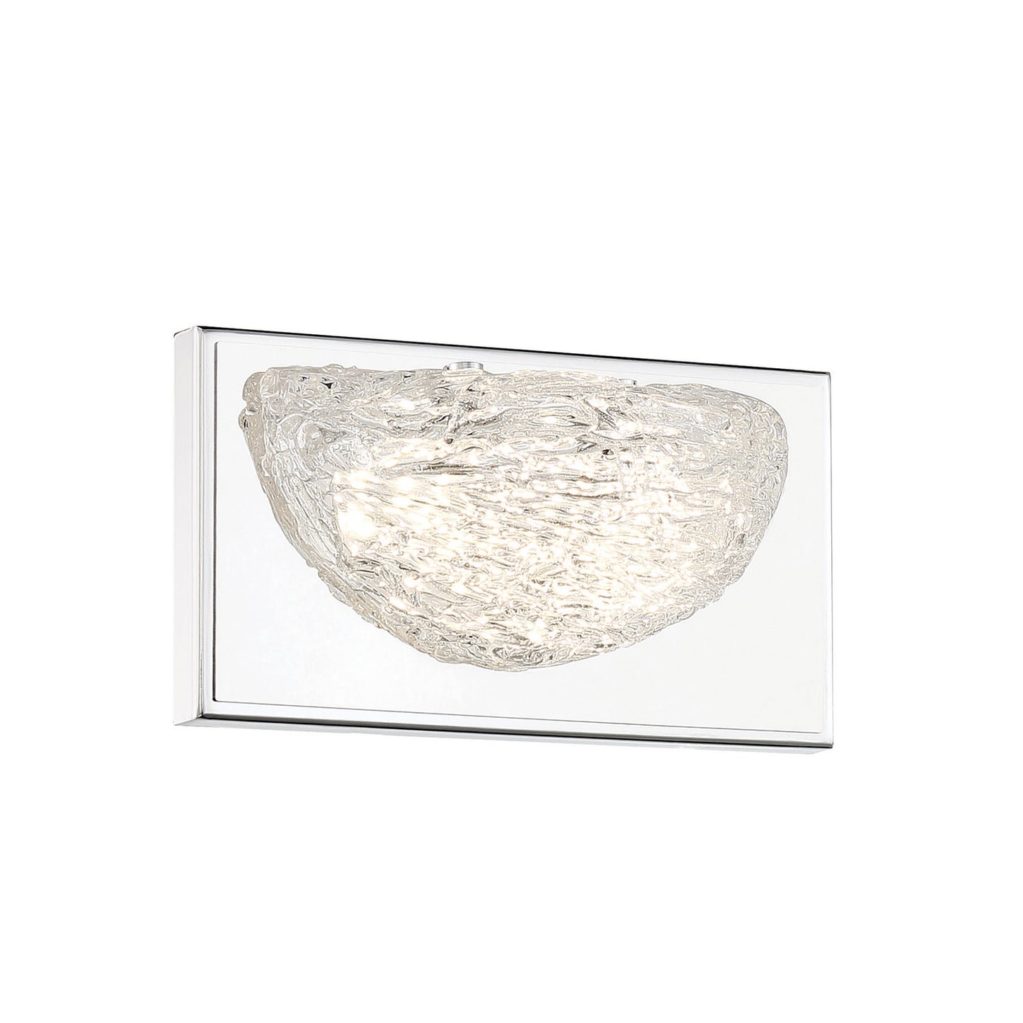 Modern Ice LED Bath in Chrome