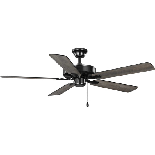 Progress Lighting - P250080-31M - 52" Ceiling Fan - AirPro Builder Fan - Matte Black