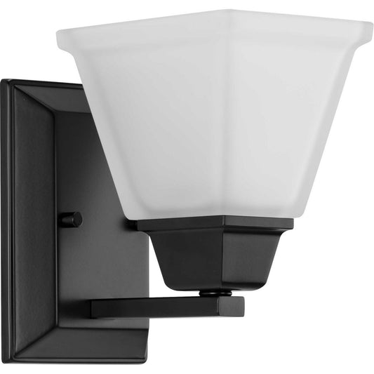 Clifton Heights One Light Bath Vanity in Matte Black
