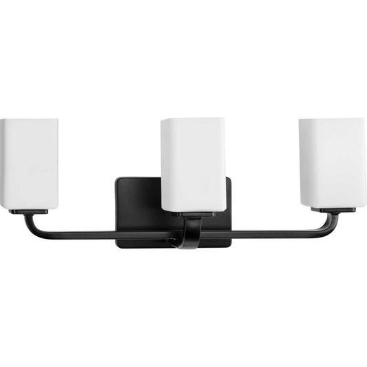 Cowan Three Light Bath Vanity in Matte Black