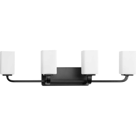 Cowan Four Light Bath Vanity in Matte Black