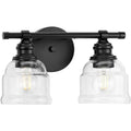 Progress Lighting - P300374-31M - Two Light Bath Vanity - Ambrose - Matte Black