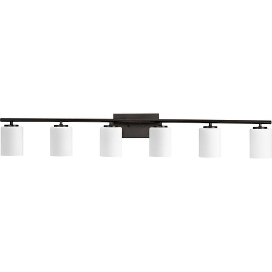 Replay Six Light Bath Vanity in Antique Bronze