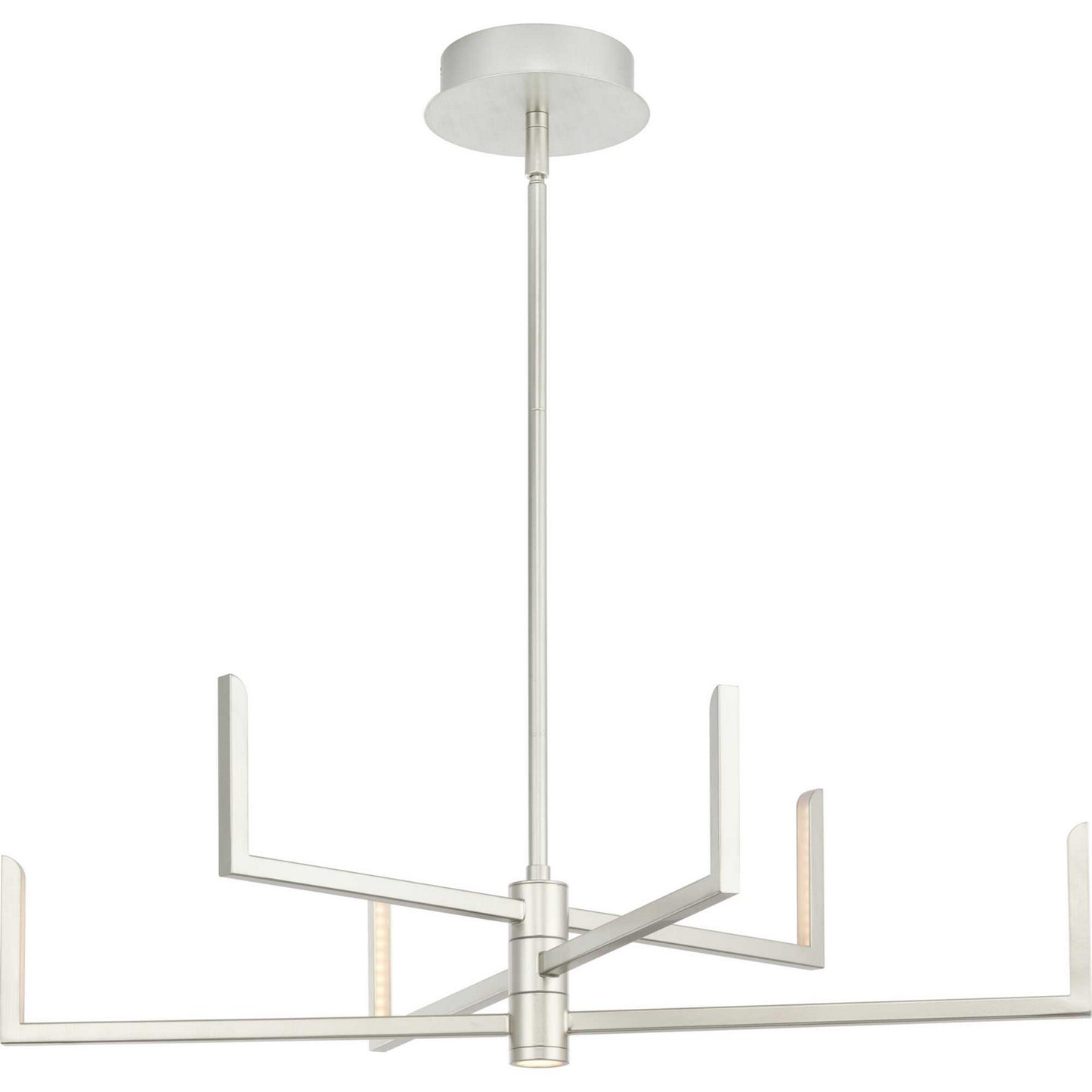 Progress Lighting - P400260-186-30 - LED Chandelier - Pivot LED - Burnished Nickel