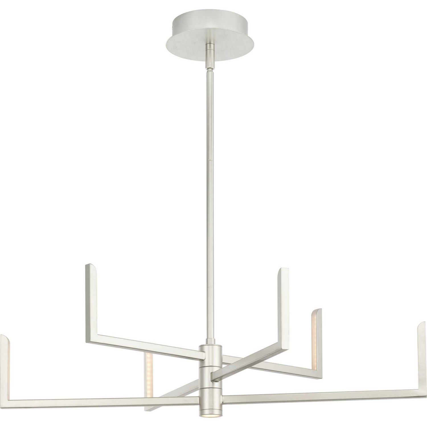 Progress Lighting - P400260-186-30 - LED Chandelier - Pivot LED - Burnished Nickel