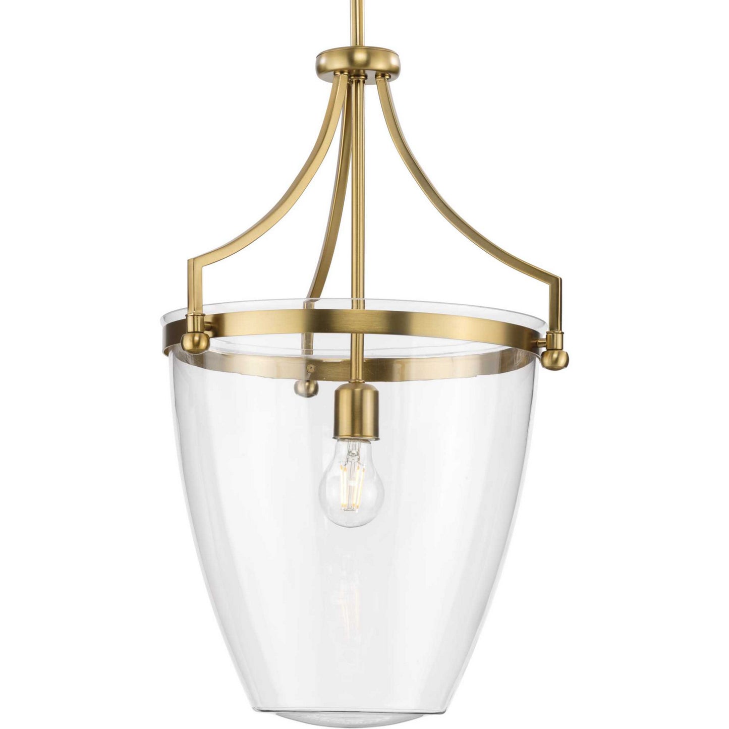 Parkhurst One Light Pendant in Brushed Bronze