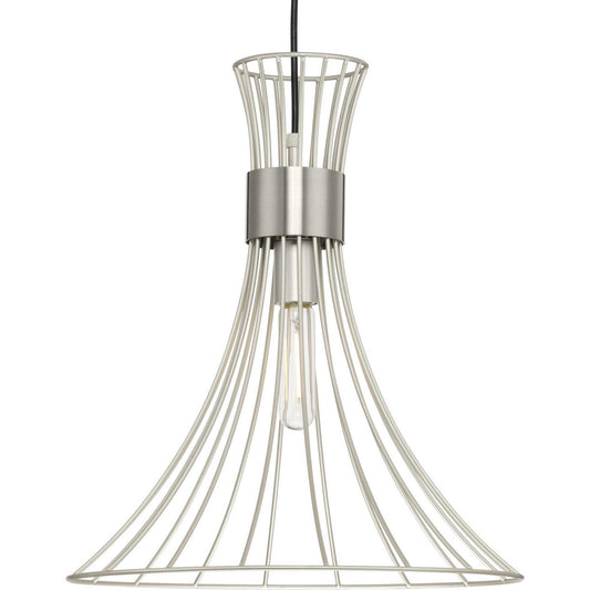Lorin One Light Pendant in Burnished Nickel