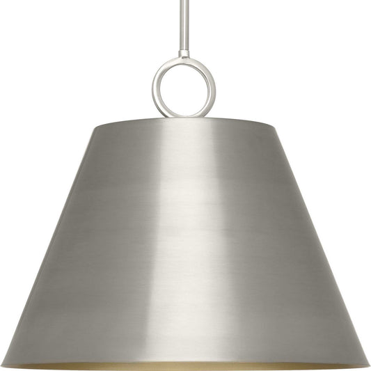 Parkhurst Three Light Pendant in Brushed Nickel
