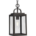 Progress Lighting - P550064-020 - One Light Outdoor Hanging Lantern - Grandbury - Antique Bronze