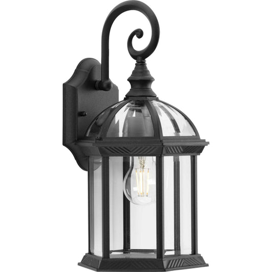Dillard One Light Outdoor Wall Lantern in Black