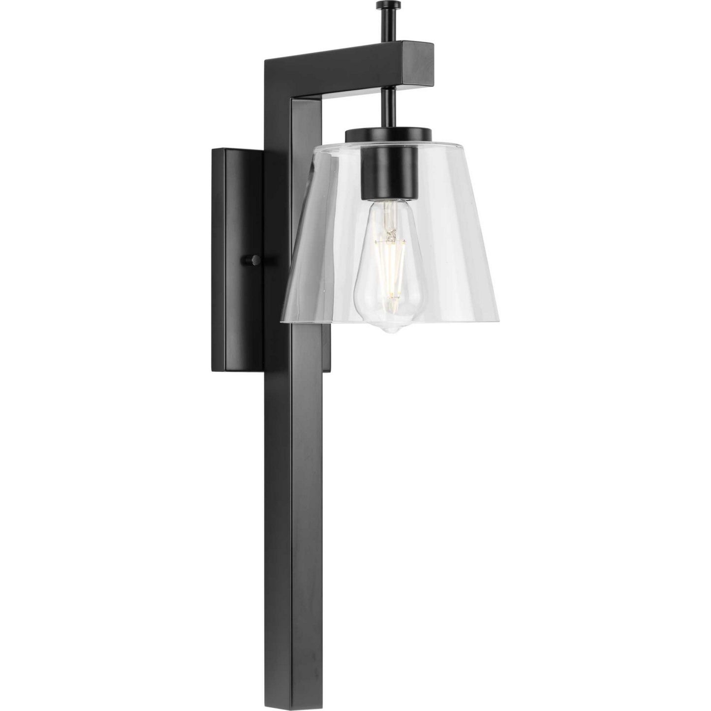 Saffert One Light Wall Bracket in Matte Black