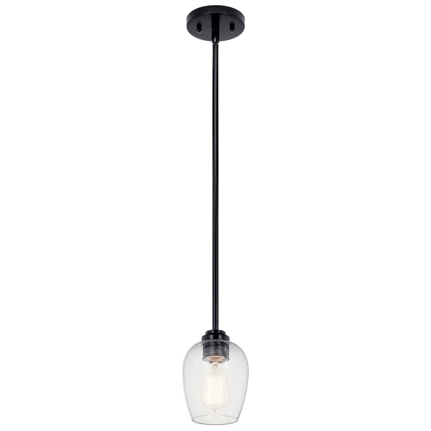 Valserrano One Light Mini Pendant in Black
