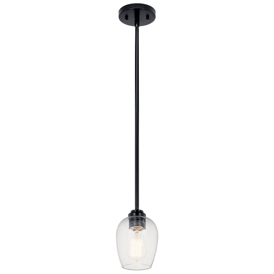 Valserrano One Light Mini Pendant in Black