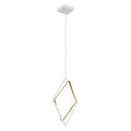 Darski LED Pendant in White