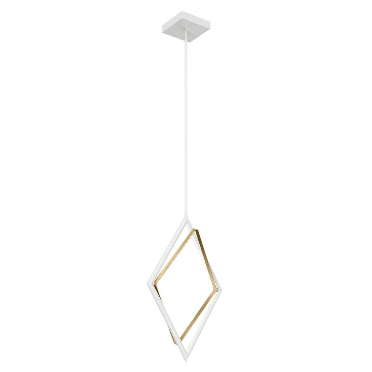 Darski LED Pendant in White