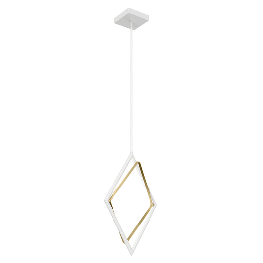 Darski LED Pendant in White