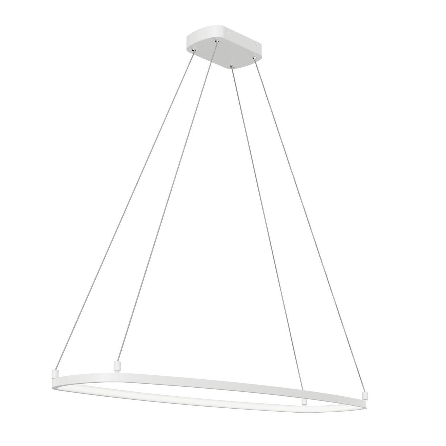 Koloa LED Chandelier in White