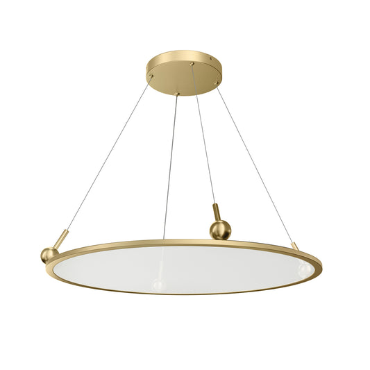 Jovian LED Chandelier in Champagne Gold