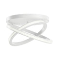 Caputo LED Flush Mount in White