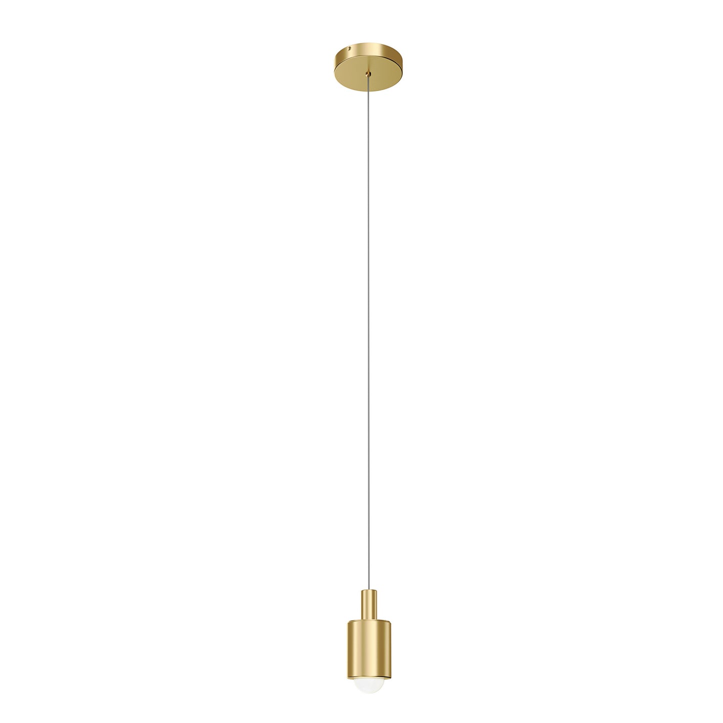 Keele LED Pendant in Champagne Gold