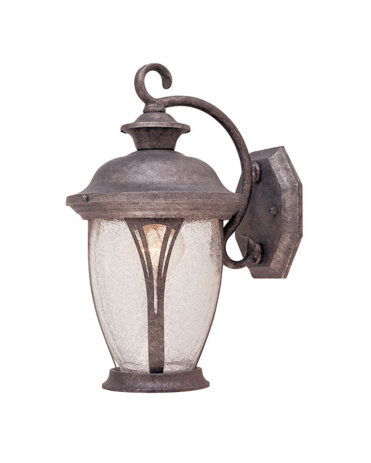 Westchester One Light Wall Lantern in Rustic Silver