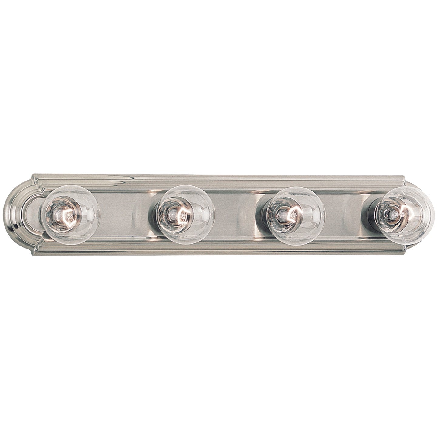 De-Lovely Four Light Wall / Bath in Brushed Nickel