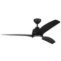 Avila 54" Ceiling Fan in Midnight Black