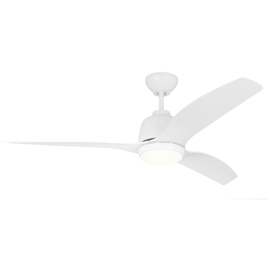 Avila 54" Ceiling Fan in Matte White