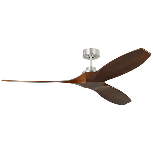 Collins 60" Ceiling Fan in Brushed Steel
