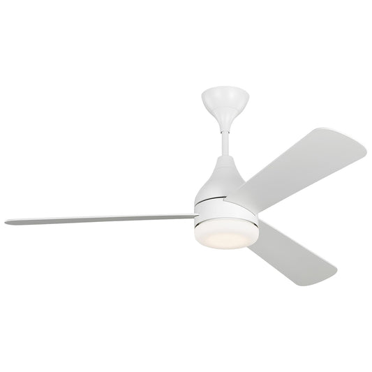 Streaming 52" Ceiling Fan in Matte White