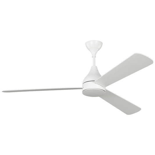 Streaming 60" Ceiling Fan in Matte White