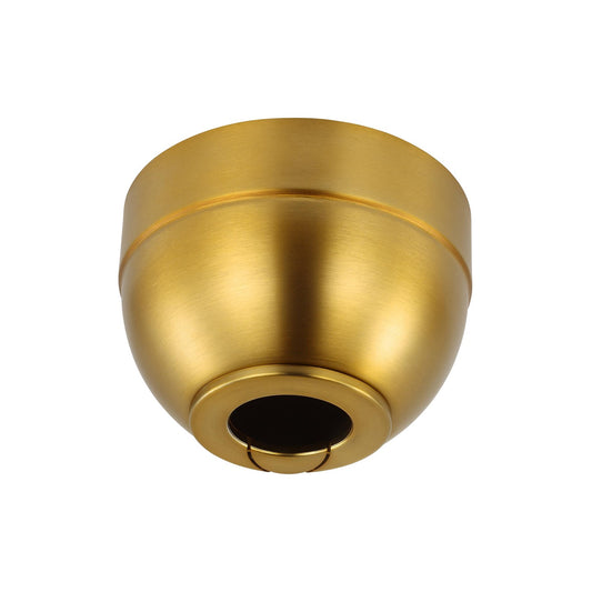 Universal Slope Ceiling Canopy Kit in Burnished Brass