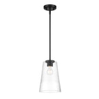 Ingo One Light Pendant in Matte Black