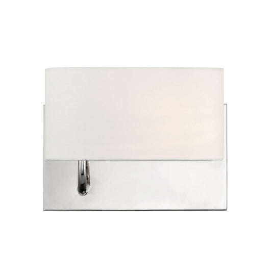 Midtown One Light Wall Sconce in Polished Nickel