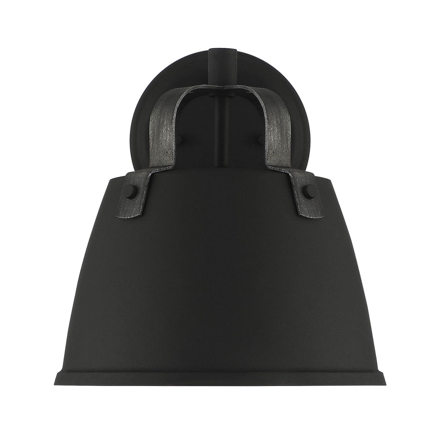 Albany One Light Wall Lantern in Black