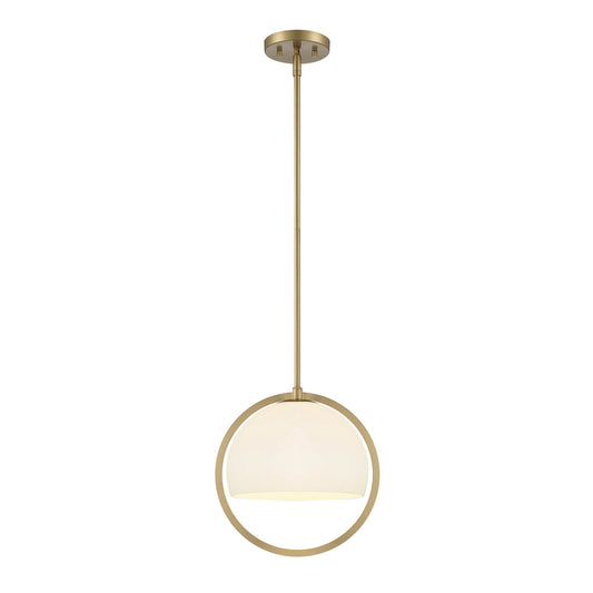 Eterna One Light Pendant in Brushed Gold