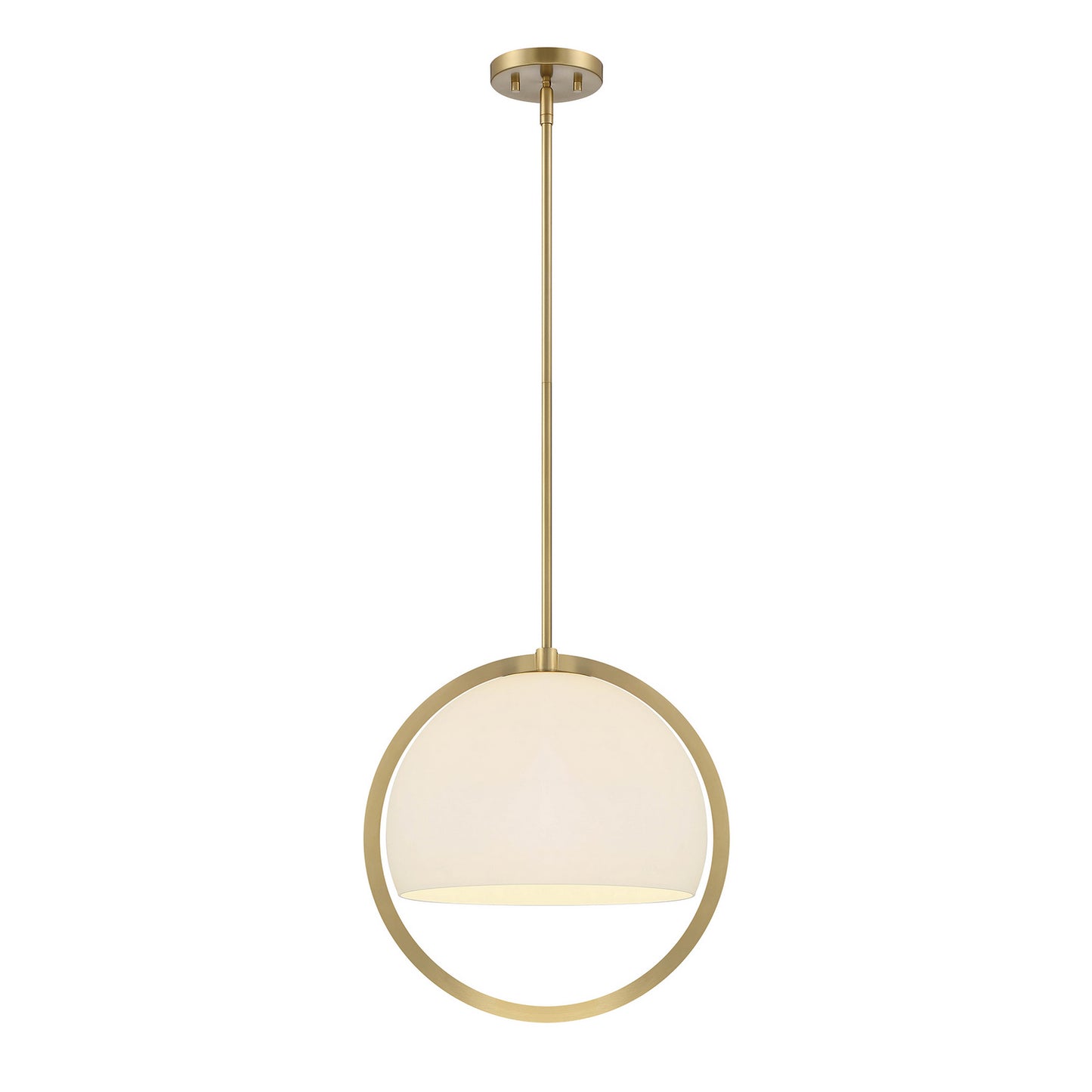 Eterna One Light Pendant in Brushed Gold