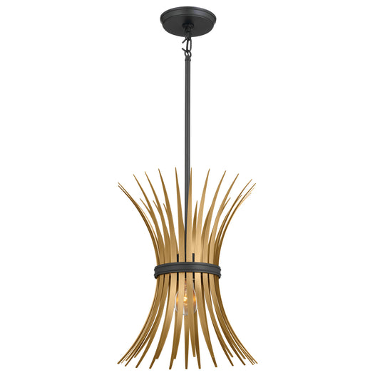 Baile One Light Pendant in Black