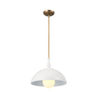 Fira One Light Pendant in White