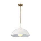 Fira One Light Pendant in White