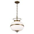 Opal Two Light Pendant in Character Bronze