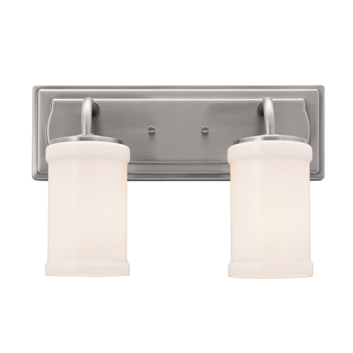 Vetivene Two Light Bath in Classic Pewter