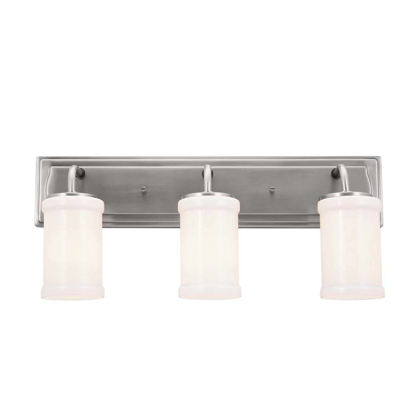 Vetivene Three Light Bath in Classic Pewter