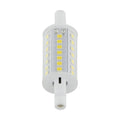 (4-Pack) Satco S11221 6W LED T3 Tubular Bulb, R7s Base, 4000K, 600 Lumens, Clear