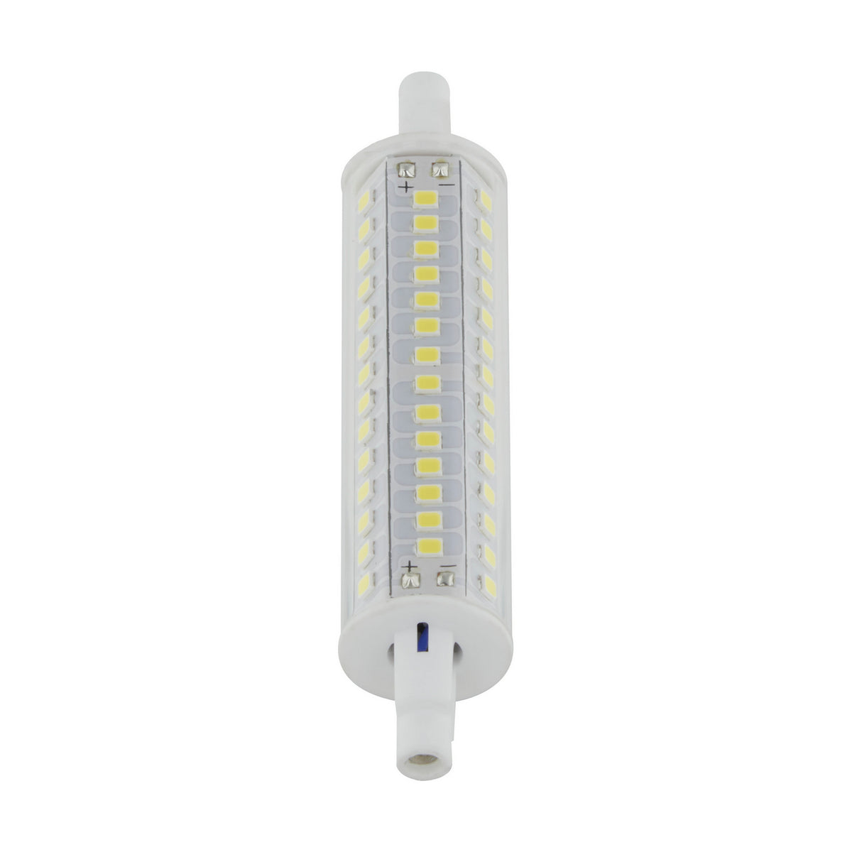 (4-Pack) Satco S11223 10W LED T3 Tubular Bulb, R7s Base, 4000K, 1100 Lumens, Clear