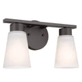 Stamos Two Light Bath in Olde Bronze