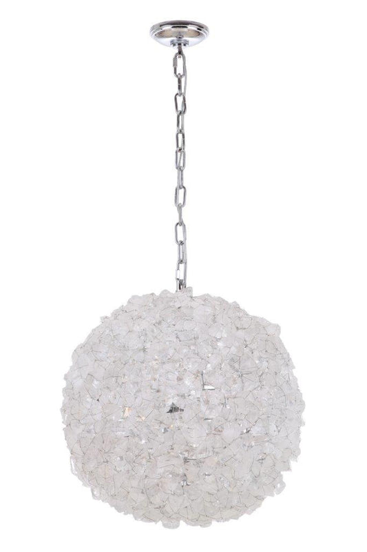 Roxx Four Light Pendant in Chrome