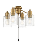 Craftmade - LK403107-SB-LED - LED Fan Light Kit - Light Kit-Armed - Satin Brass