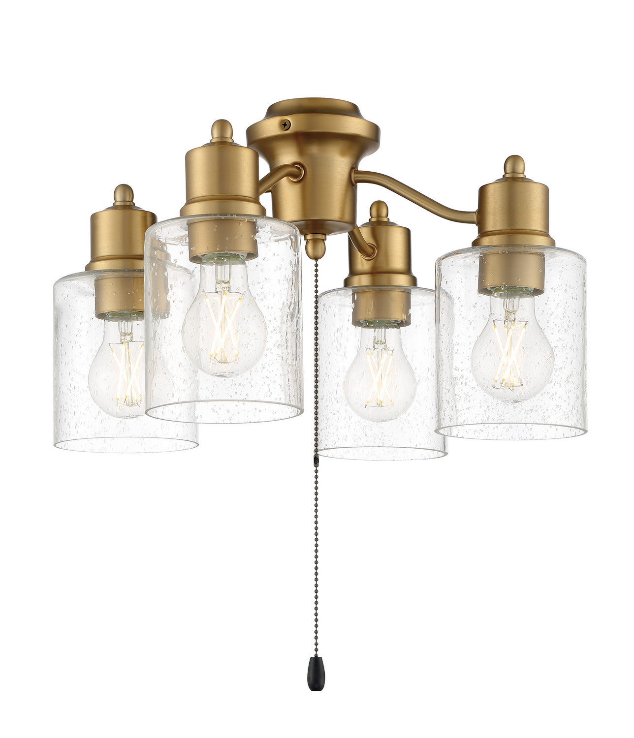 Craftmade - LK403107-SB-LED - LED Fan Light Kit - Light Kit-Armed - Satin Brass